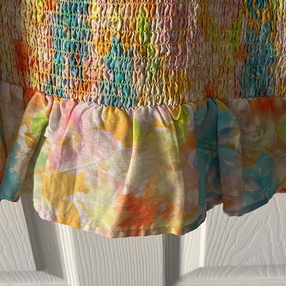 Roller Rabbit Sandrio dove top with ruffle straps - Picture 4 of 4